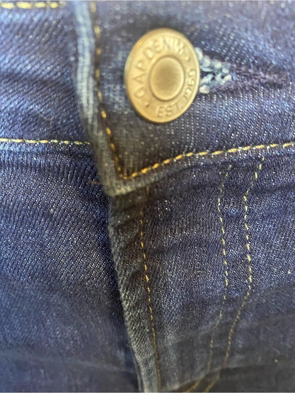 GAP Teen Size 16 Skinny Jeans Dark Indigo Blue stretch denim NWOT back to school